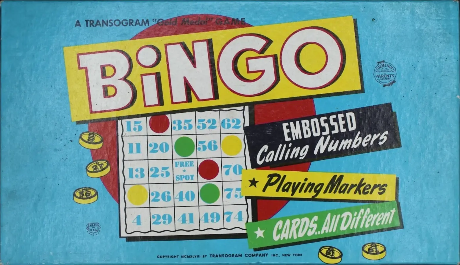 Bingo Gold Medal