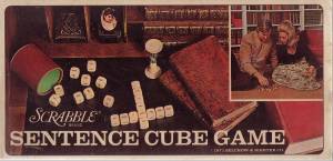 Scrabble - Sentence Cube Game