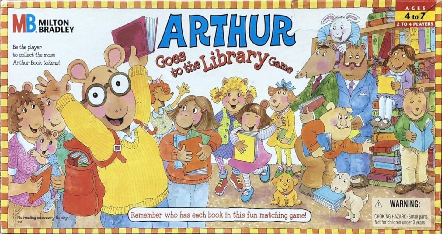 Arthur Goes to the Library
