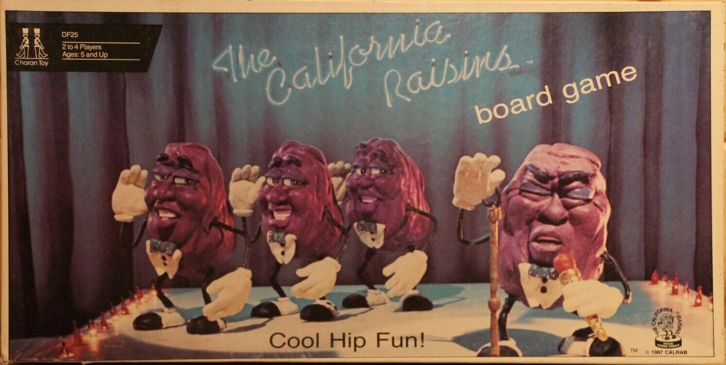 California Raisins Board Game, The