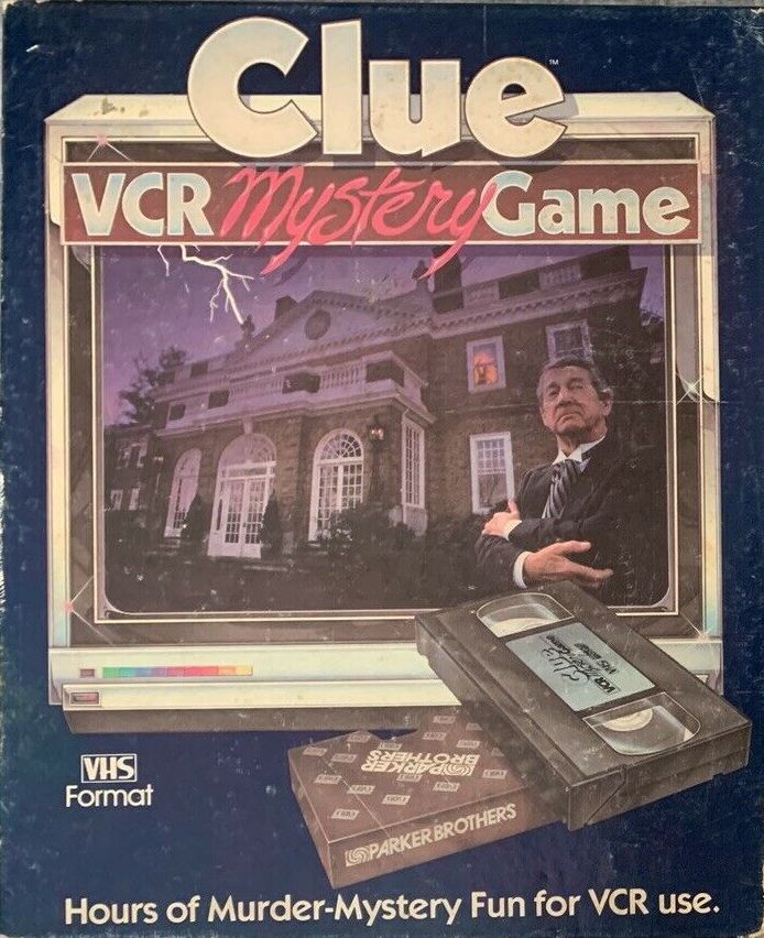 Clue VCR Mystery Game