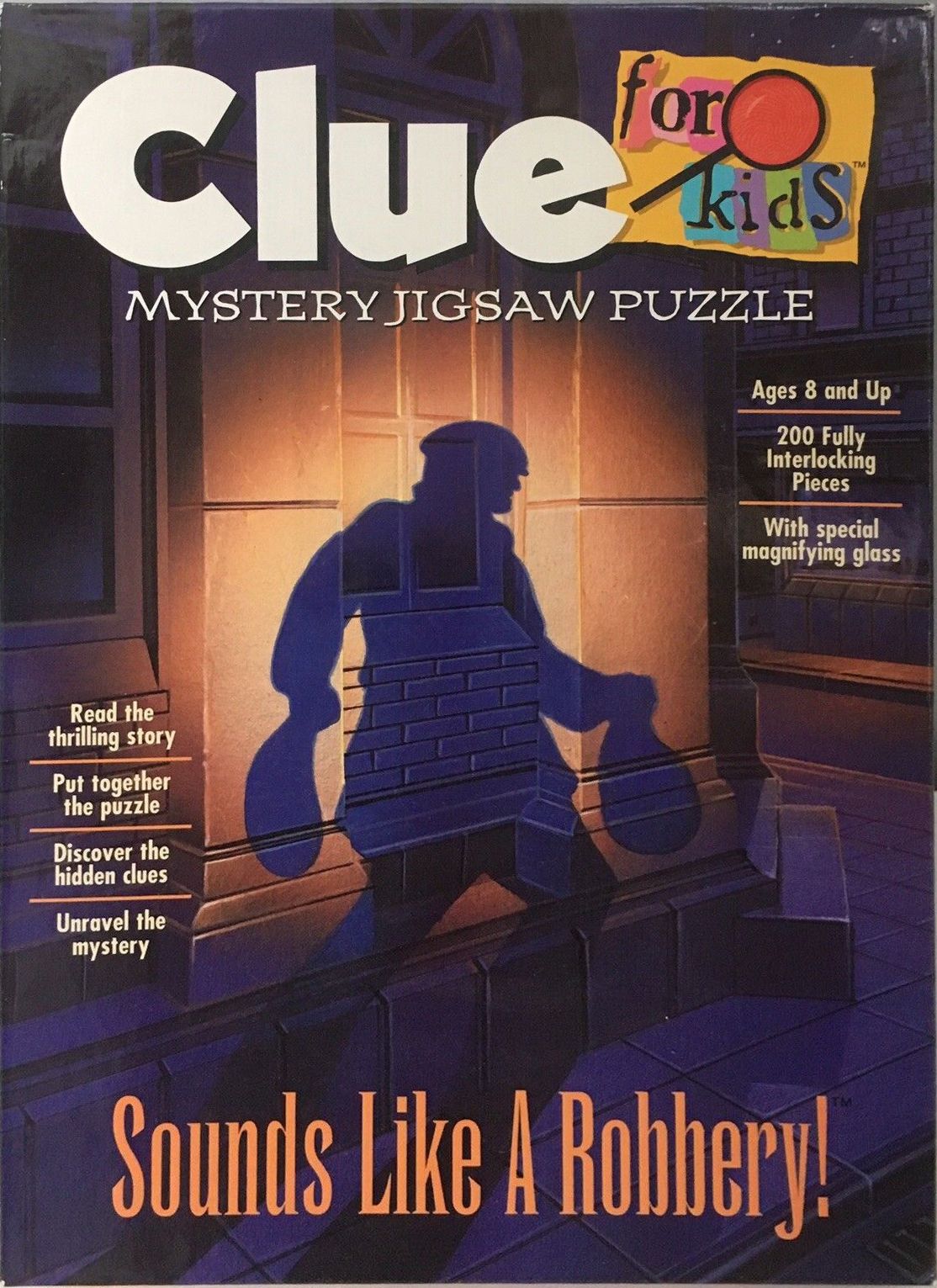 Clue for Kids Mystery Puzzle - Sounds Like a Robbery