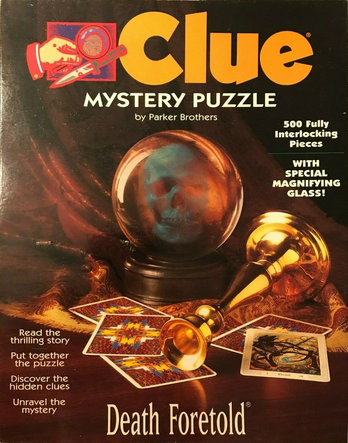 Clue Mystery Puzzle <br><i>Death Foretold<i>