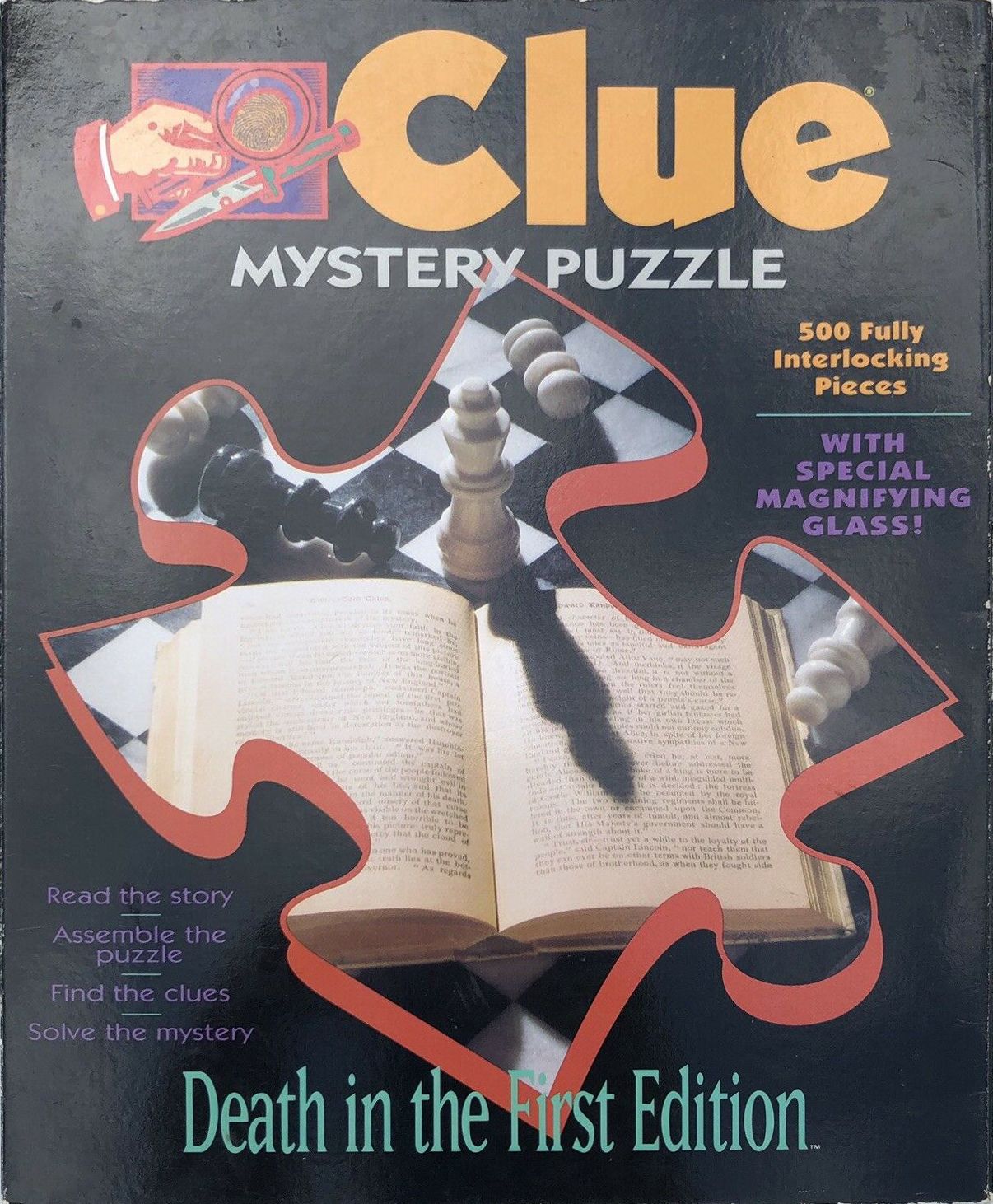 Clue Mystery Puzzle <br><i>Death in the First Edition</i>