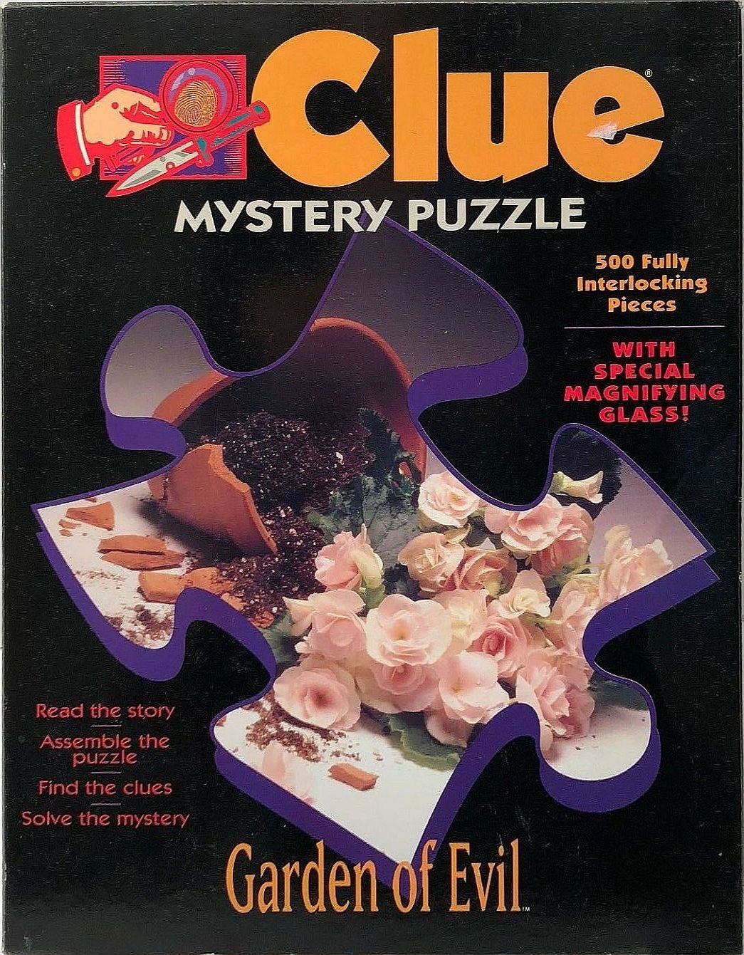 Clue Mystery Puzzle <br><i>Garden of Evil</i>
