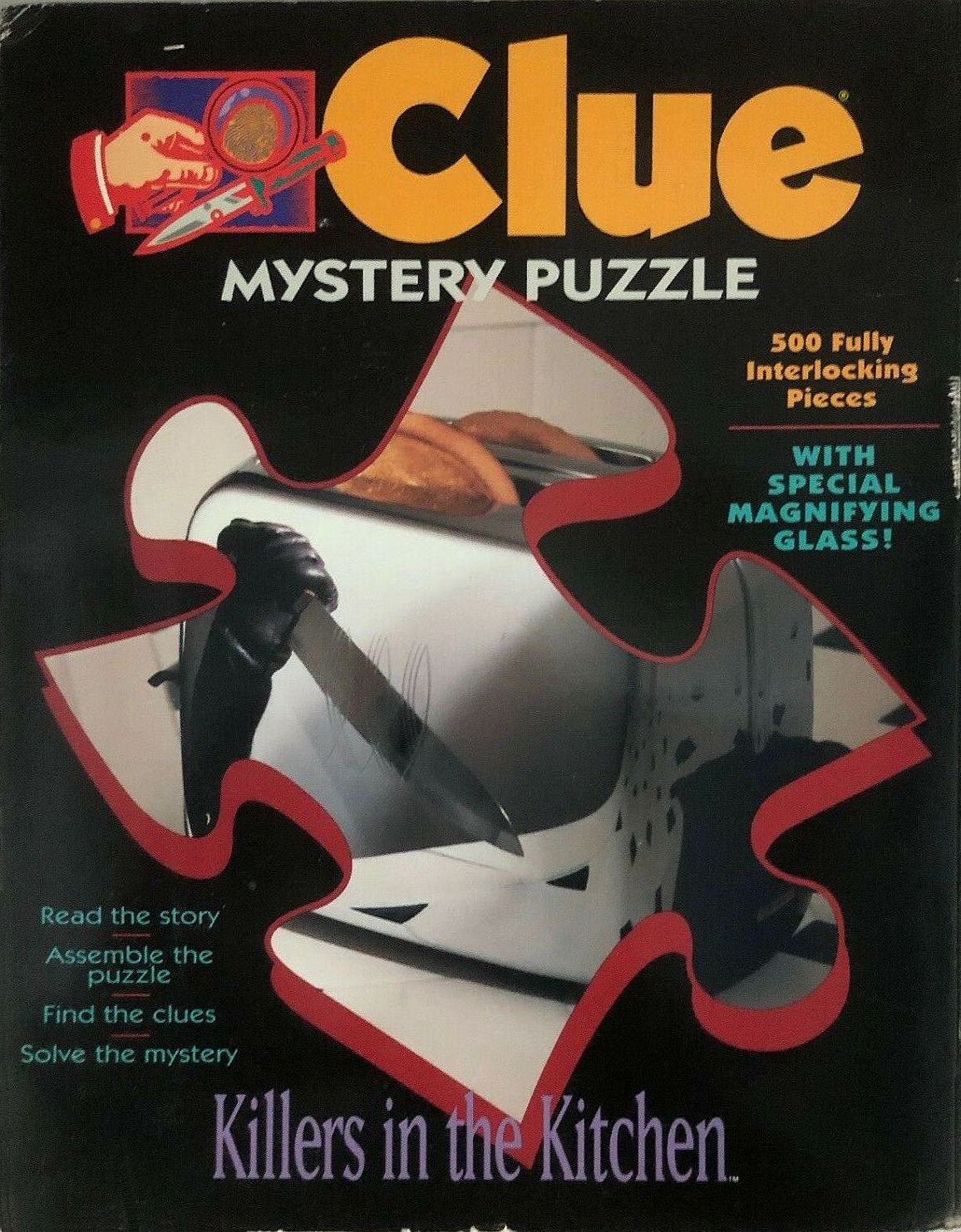 Clue Mystery Puzzle <br><i>Killers in the Kitchen</i>