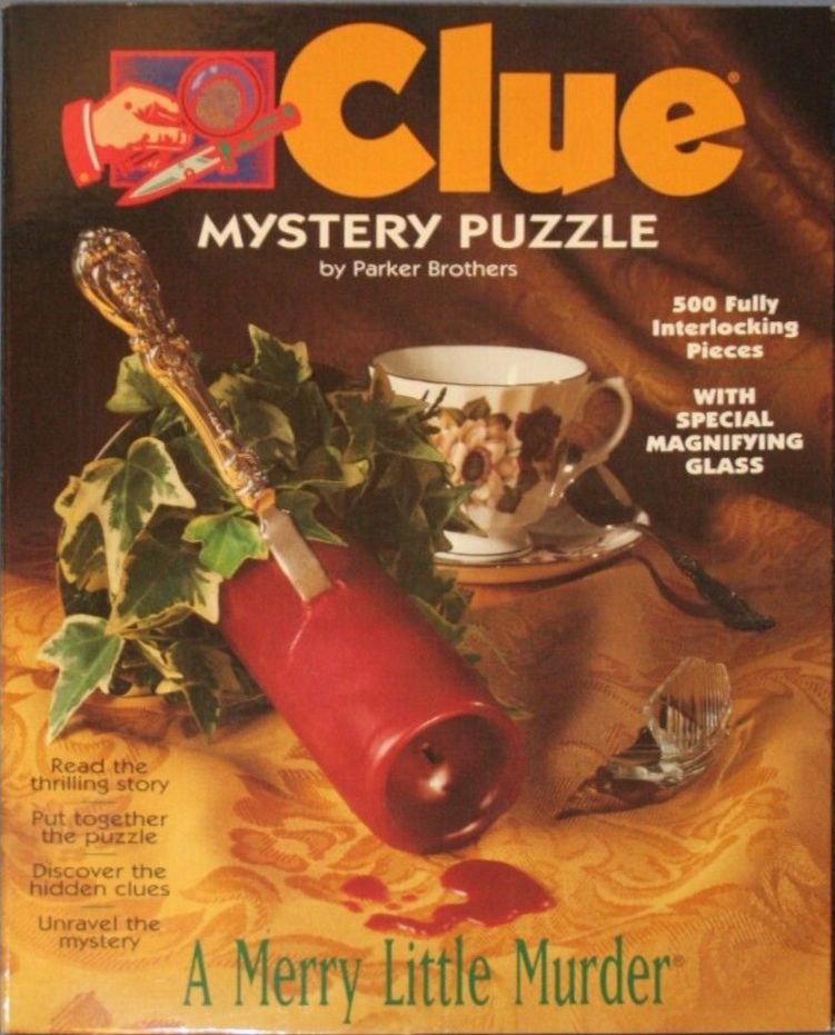 Clue Mystery Puzzle  - A Merry Little Murder