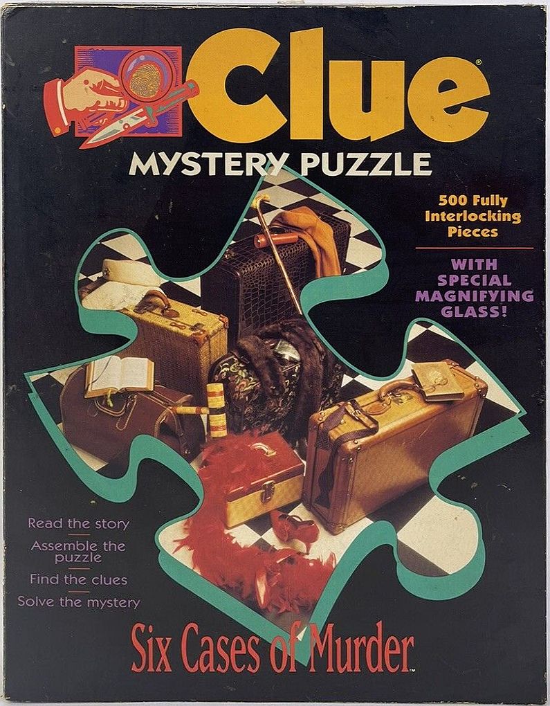 Clue Mystery Puzzle <br><i>Six Cases of Murder</i>