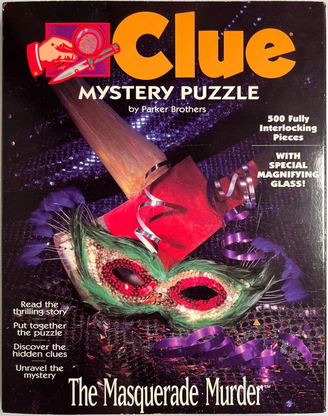 Clue Mystery Puzzle <br><i>The Masquerade Murder</i>