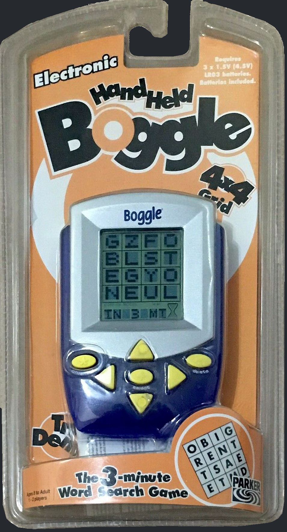 Boggle Electronic Hand Held