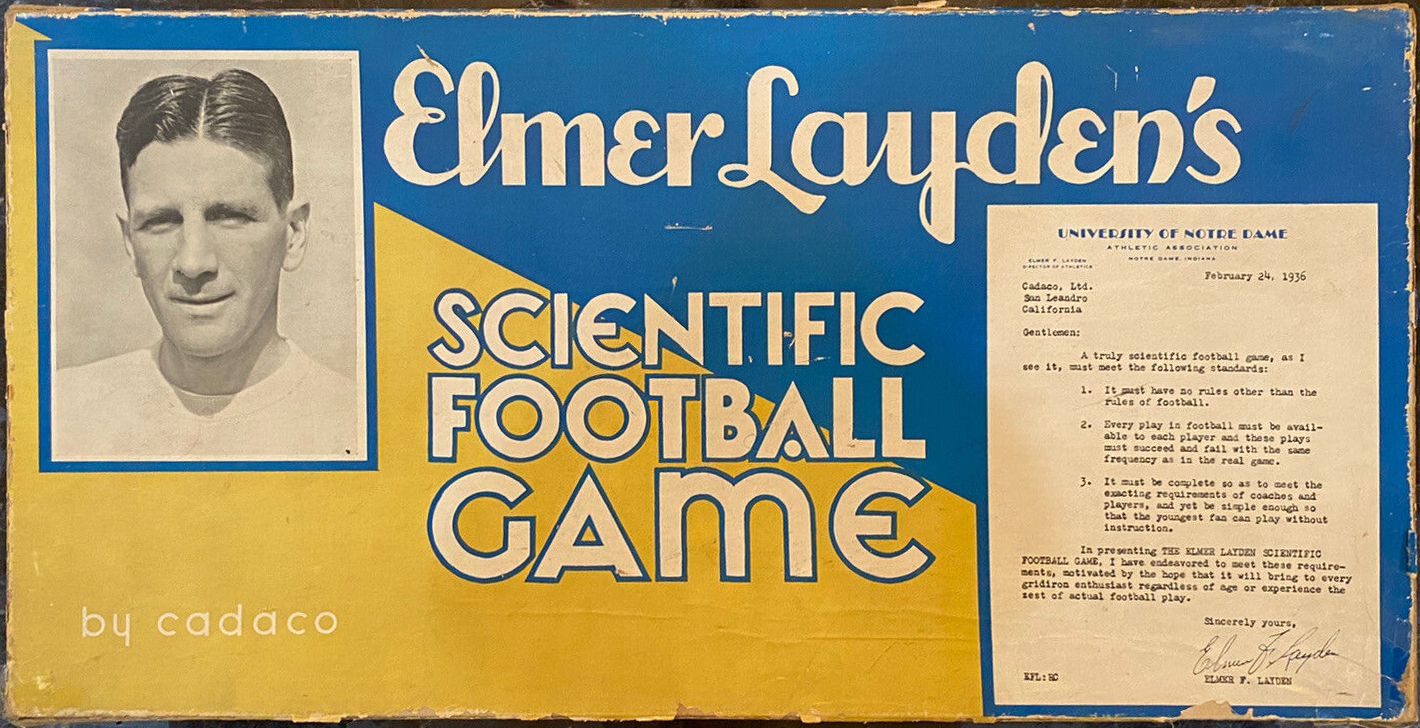 Elmer Layden's Scientific Football Game