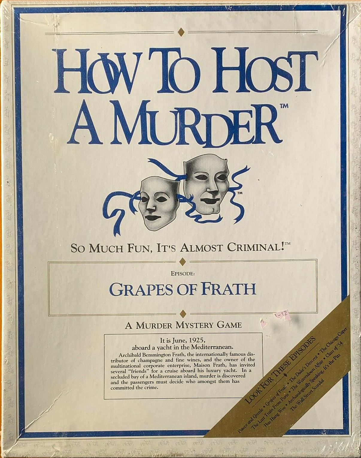 How to Host a Murder <br><i>Grapes of Frath</i>