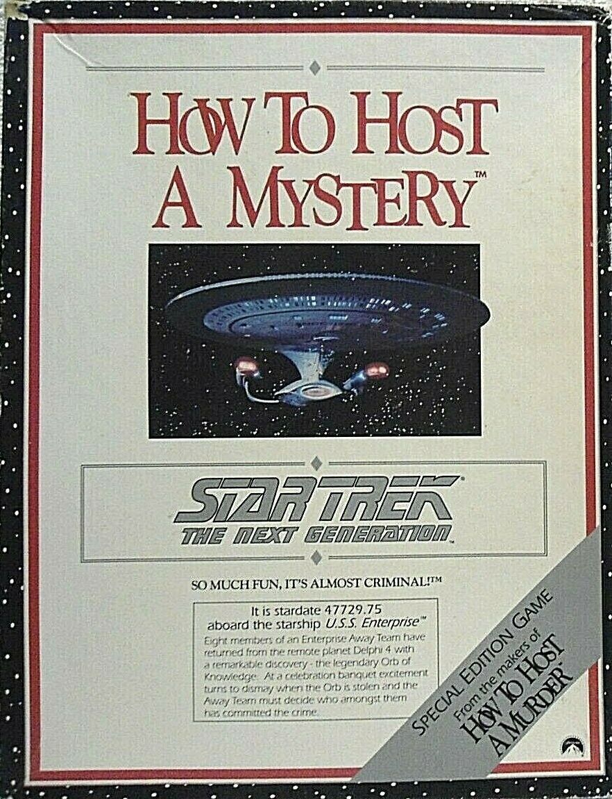 How to Host a Mystery<br><i>Star Trek The Next Generation</i>