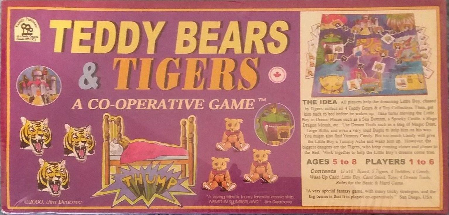 Teddy Bears & Tiger